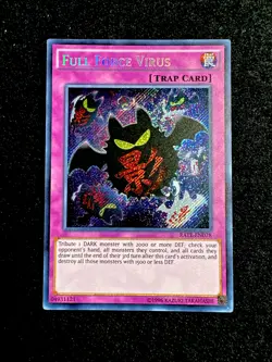 🔥 YUGIOH • FULL FORCE VIRUS • SECRET RARE • RATE-EN078 • UNLIMITED • NM 🔥 - Image 1