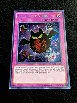 🔥 YUGIOH • FULL FORCE VIRUS • SECRET RARE • RATE-EN078 • UNLIMITED • NM 🔥 - Image 3