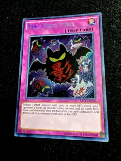 🔥 YUGIOH • FULL FORCE VIRUS • SECRET RARE • RATE-EN078 • UNLIMITED • NM 🔥 - Image 4