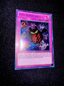 🔥 YUGIOH • FULL FORCE VIRUS • SECRET RARE • RATE-EN078 • UNLIMITED • NM 🔥 - Image 5