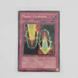 Magic Cylinder LON-104 Yu-Gi-Oh 1st Edition Labyrinth Of Nightmare Secret Rare - Image 1