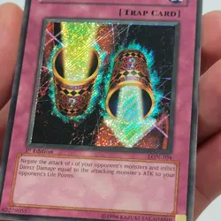 Magic Cylinder LON-104 Yu-Gi-Oh 1st Edition Labyrinth Of Nightmare Secret Rare - Image 3
