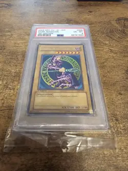 YUGIOH PSA 6 2002 Dark Magician SDY-006 Ultra Rare 1st Edition - Image 1