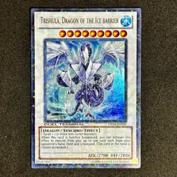 Trishula, Dragon of the Ice Barrier -DT04-EN092- Ultra Rare- Duel Terminal - Image 1