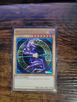 Dark Magician Ultra Rare 1st Edition DUSA-EN100 NM Yugioh *ITALIAN* - Image 1