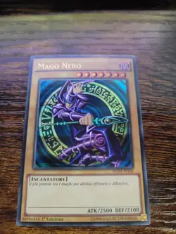 Dark Magician Ultra Rare 1st Edition DUSA-EN100 NM Yugioh *ITALIAN* - Image 2
