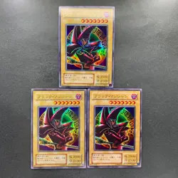NM 3 card Dark Magician (Arkana) P4-02 Ultra Rare YuGiOh 300 - Image 1