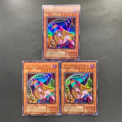 NM 3 card Dark Magician Girl P4-01 Ultra Rare YuGiOh 710 - Image 1