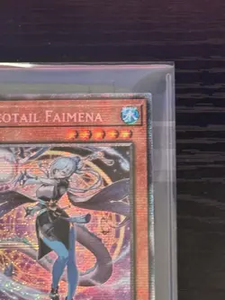 2025 YU-GI-OH! JUSTICE HUNTERS DRACOTAIL FAIMENA STARLIGHT RARE JUSH-EN002 - Image 4
