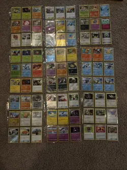 284 Pokemon Card Collection + 2 Jumbo Cards Along With Pokemon Binder￼ - Image 3