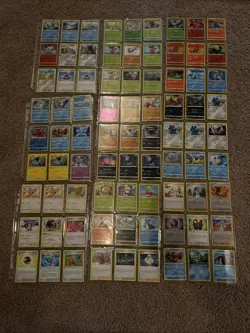 284 Pokemon Card Collection + 2 Jumbo Cards Along With Pokemon Binder￼ - Image 5