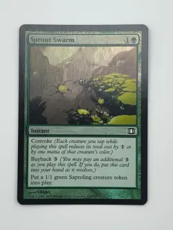 ✅🌳MTG FOIL Sprout Swarm Future Sight 138 Instant Magic the Gathering 👀📸SEE📸 - Image 1