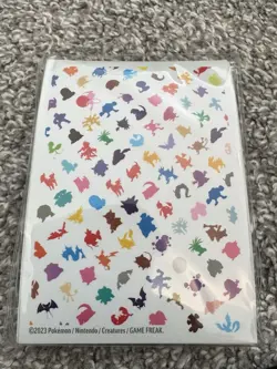 Pokemon TCG 151 ETB Elite Trainer Box Card Sleeves 65 New - Image 1