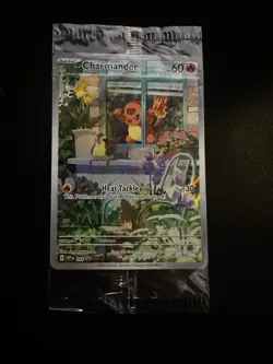Pokemon TCG Charmander Obsidian Flames #044 SVP en Black Star Promo Card, Sealed - Image 1