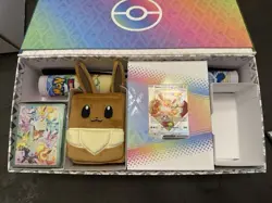 Prismatic Evolutions SPC Contents Promo, Playmat, Deck Box, Sleeves, Code Card - Image 1