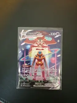 Pokemon Deoxys VMAX Card GG45/GG70 Crown Zenith Galarian Gallery Mint Condition - Image 1