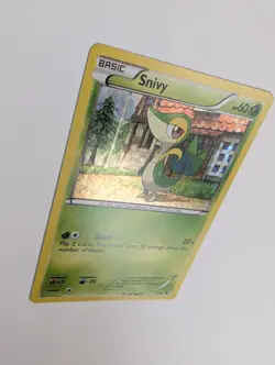 Pokemon Card Snivy 1/12 McDonalds 2011 Holo Near Mint - Image 4