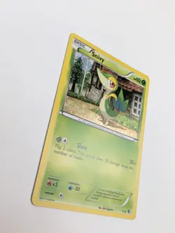 Pokemon Card Snivy 1/12 McDonalds 2011 Holo Near Mint - Image 5