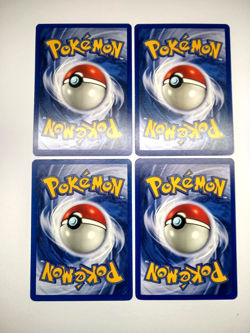 Pokemon Base Set Starters - Bulbasaur Charmander Squirtle Pikachu - Exact Cards! - Image 2
