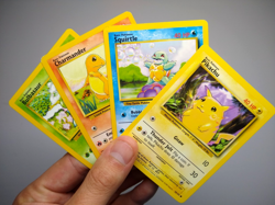 Pokemon Base Set Starters - Bulbasaur Charmander Squirtle Pikachu - Exact Cards! - Image 3