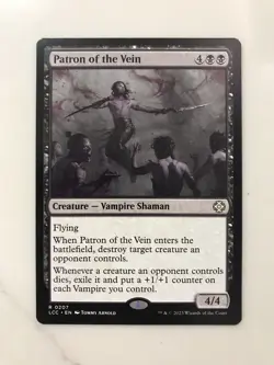 Patron of the Vein MTG Magic the Gathering Card NM Near Mint Lost Caverns LCC - Image 1