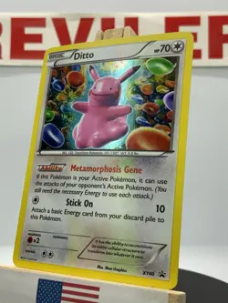 Pokemon TCG Ditto Black Star Promos Holo Card XY40 - LP - Image 2