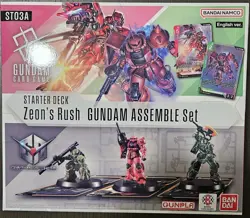 Bandai Namco Gundam Card Game Heroic Beginnings & Zeon Rush Starter Decks Sets - Image 2