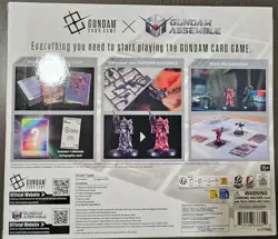 Bandai Namco Gundam Card Game Heroic Beginnings & Zeon Rush Starter Decks Sets - Image 4