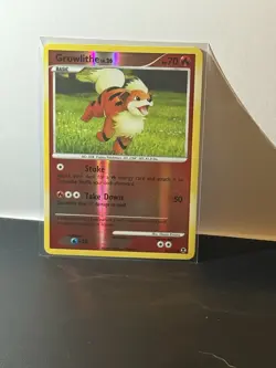 Growlithe 63/111 Rising Rivals Reverse Holo Pokemon Card - Image 1