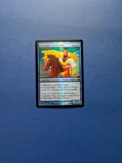 MTG Sun Quan, Lord of Wu -Foil Light Play MTG From the Vault: Legends #12/15-NM - Image 1