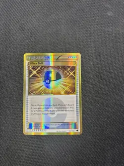 Ultra Ball 122/116 Pokemon Plasma Freeze Black & White Secret Rare Card NM - Image 1