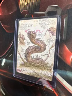 Mtg Rottennouth Viper Art Card GS Signature - Bloomburrow + Bonus Foils - Image 5