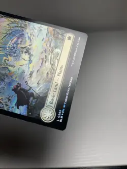 MTG Bloomburrow Plains Basic Land Foil Winter Edition Magic The Gathering. - Image 3