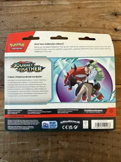 Pokemon - Trading Card Game - Scarlet & Violet Journey Together 3 Pk Booster - Image 2