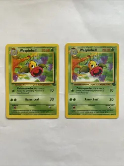 Weepinbell 48/64 - Jungle - Uncommon - Pokemon Card TCG - LP-NM - Image 1