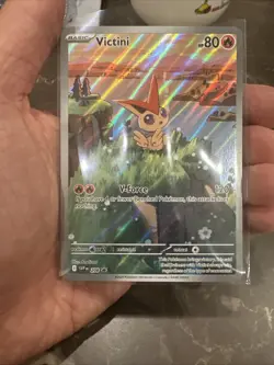 Victini 208 Sv: Scarlet & Violet Promo Cards Holo And Pokeball #1 - Image 2