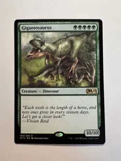 Gigantosaurus - MTG Core Set 2019 - NM - Image 1