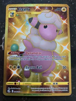 Pokemon Fusion Strike - FLAAFFY FULL ART GOLDEN SECRET RARE 280/264 - NM/M! - Image 1