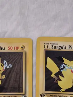 Lt. Surge's Pikachu #81/132 - 2000 Pokemon Gym Heroes 1st Edition And Unlimited - Image 2