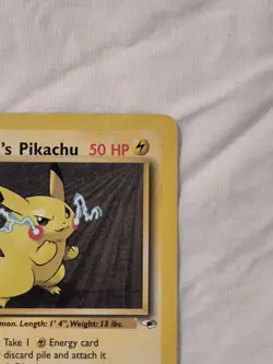 Lt. Surge's Pikachu #81/132 - 2000 Pokemon Gym Heroes 1st Edition And Unlimited - Image 5