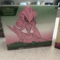 Paradox Rift Pokemon Center Elite Trainer Box ETB X 2 Both Artwork - Image 1