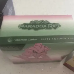 Paradox Rift Pokemon Center Elite Trainer Box ETB X 2 Both Artwork - Image 3