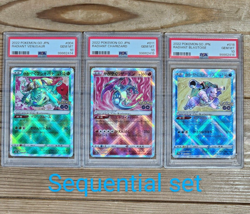 PSA 10 Radiant Charizard Blastoise Venusaur Japanese Pokemon Go Sequential set 3 - Image 1