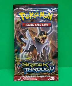 Pokemon TCG XY Break Through 10 Card Booster Pack New Sealed Unweighted - Image 2