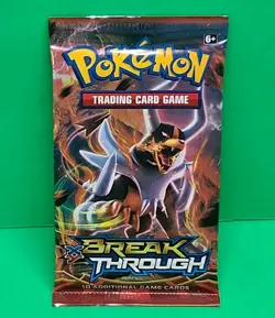 Pokemon TCG XY Break Through 10 Card Booster Pack New Sealed Unweighted - Image 1