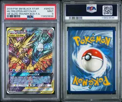 2019 Pokemon Hidden Fates #SM210 Moltres Zapdos Articuno GX Promo PSA 9 MINT - Image 3