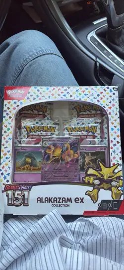 Pokemon TCG: Scarlet & Violet-151 Alakazam EX Collection Booster Box 820650855269 - Image 1