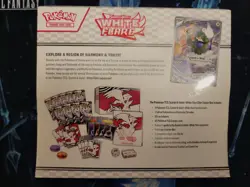 SEALED Pokemon White Flare Elite Trainer Box ETB Scarlet Violet TCG Factory New - Image 2