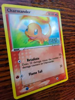 🔥 Charmander 🦎 48/100 Ex Crystal Guardians Reverse Holo Stamped Pokemon MP - Image 2
