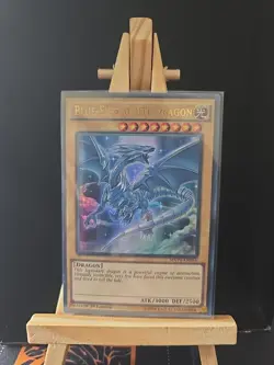 Yu-Gi-Oh Blue-Eyes White Dragon MVP1-EN055 Ultra Rare 1st Edition Card - Image 1